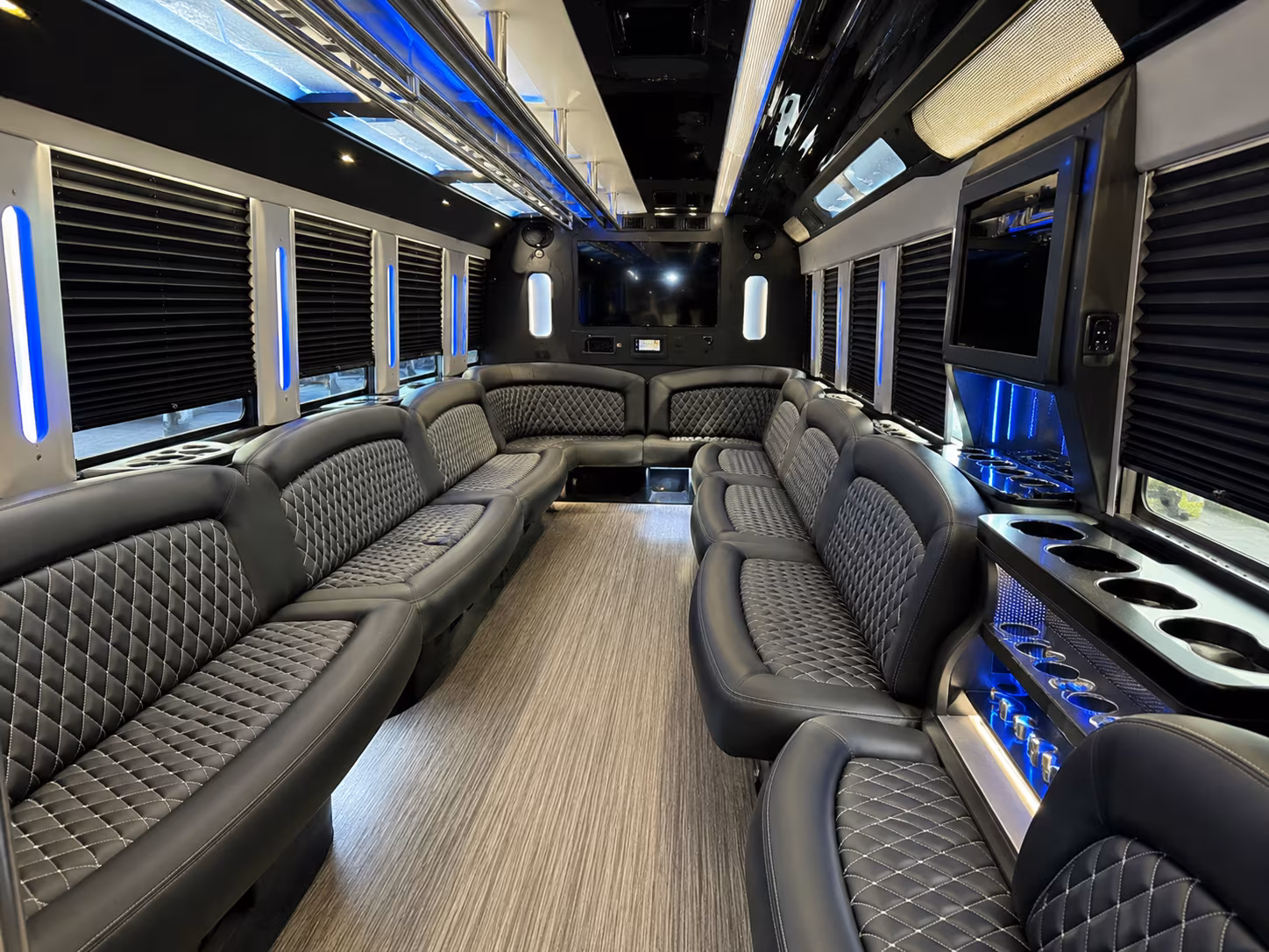 murrieta holiday party bus rental