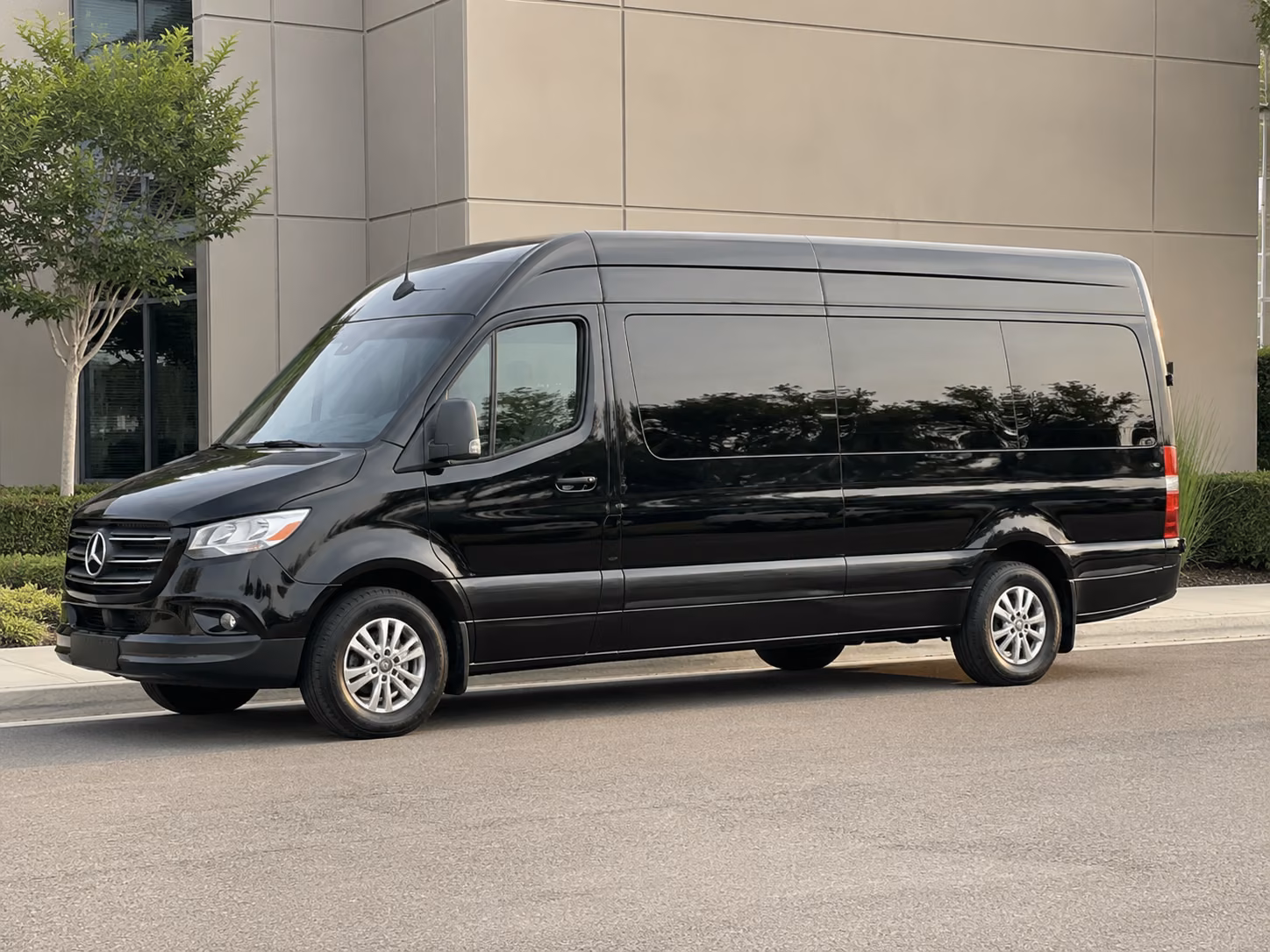 sprinter van with driver
