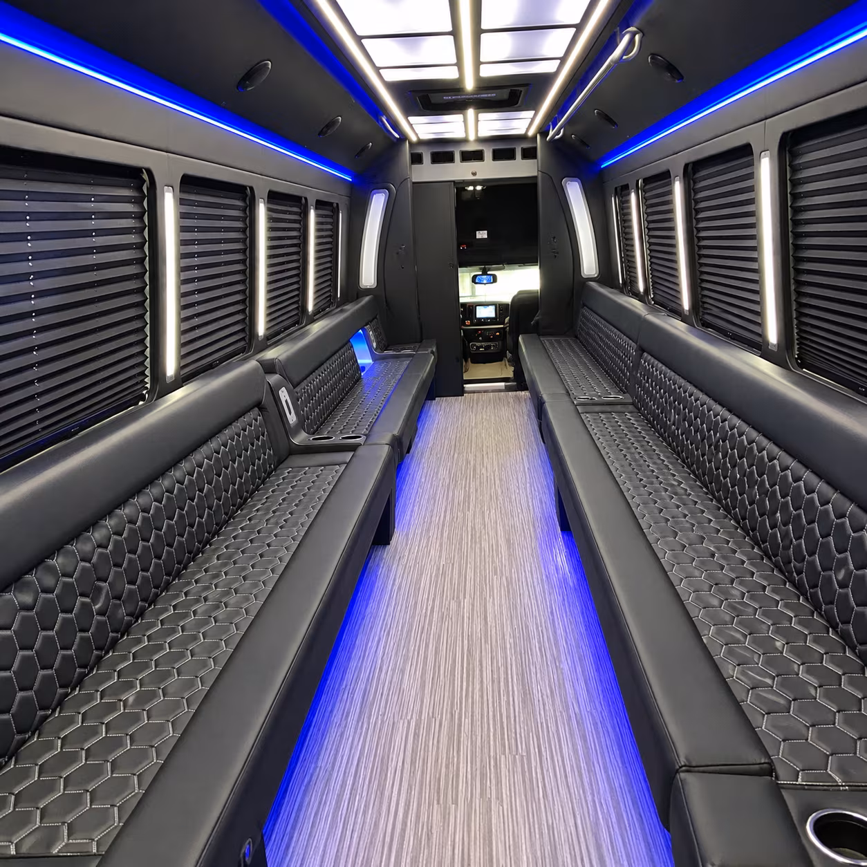 you deserve a bridal party bus that matches the day